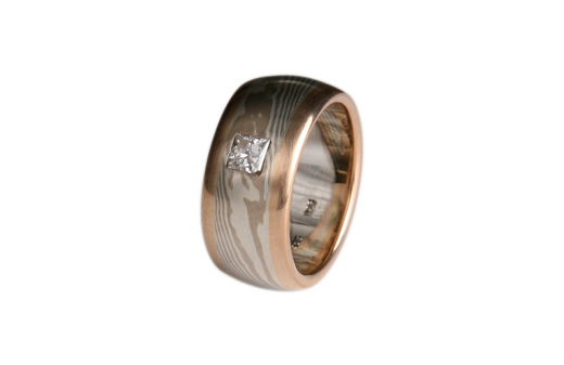 Ancient Future mokume gane ring