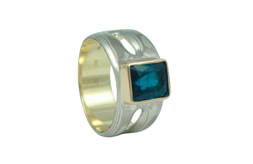 Ancient Future mokume gane ring