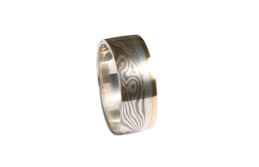 Ancient Future mokume gane ring